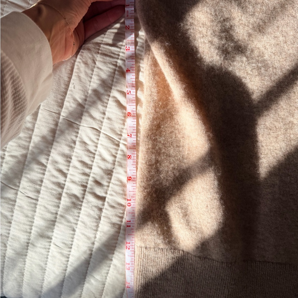 Quince Woman’s Tan Sweater - Picture 4 of 5
